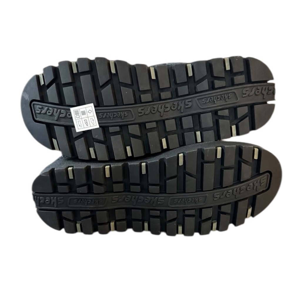 Skechers Slip On Faux Fur Lining Slide Clogs for Women, Size 9…Black & Gray. - Picture 7 of 10